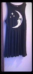 Black and white moon dress